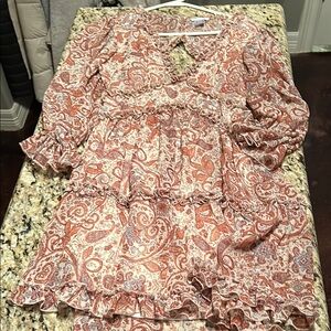 Venus Paisley Floral Dress